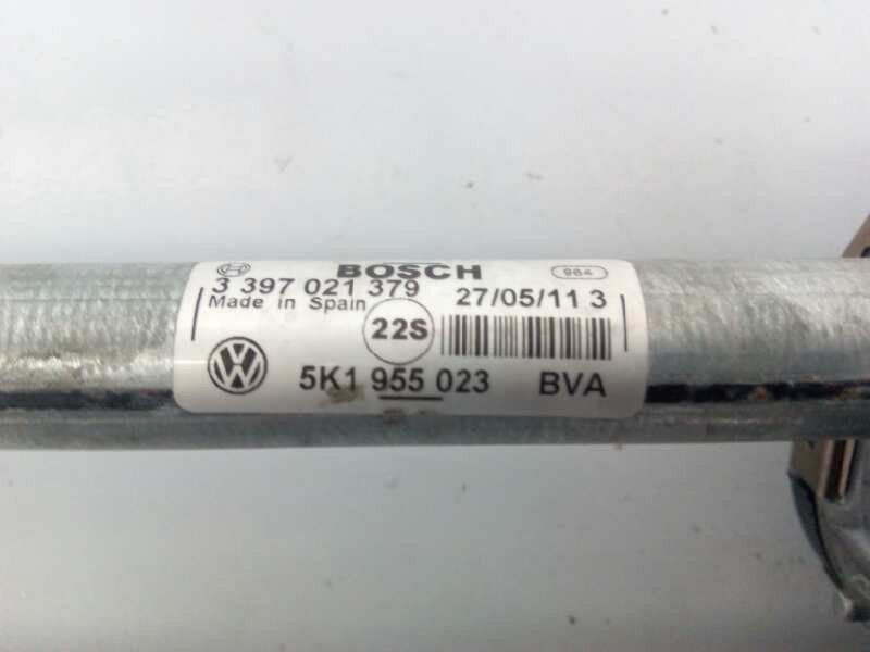 Recambio de motor limpia delantero para volkswagen golf vi (5k1) rabbit bluemotion referencia OEM IAM 5K1955023 3397021379 E1-B6