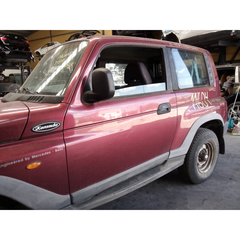 Recambio de puerta delantera izquierda para ssangyong korando 2.9 d referencia OEM IAM   