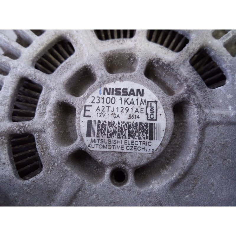 Recambio de alternador para nissan juke (f15) acenta referencia OEM IAM 231001KA1M  P3-A4-28-2