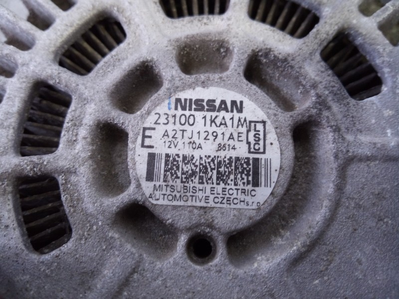 Recambio de alternador para nissan juke (f15) acenta referencia OEM IAM 231001KA1M  P3-A4-28-2