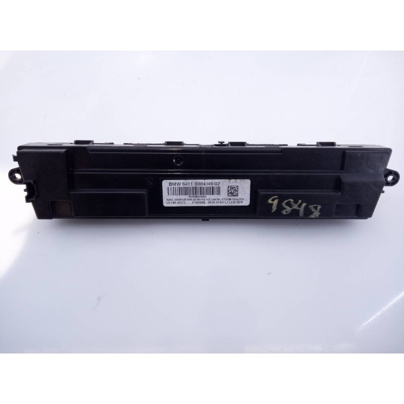 Recambio de mando climatizador para bmw serie 1 lim. (f20/f21) 118d referencia OEM IAM 6411938404602  E3-A2-39-2