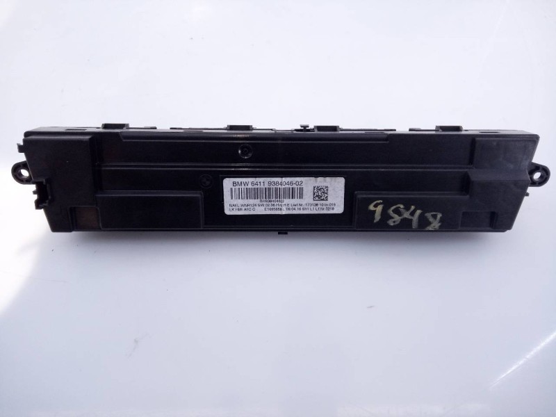 Recambio de mando climatizador para bmw serie 1 lim. (f20/f21) 118d referencia OEM IAM 6411938404602  E3-A2-39-2