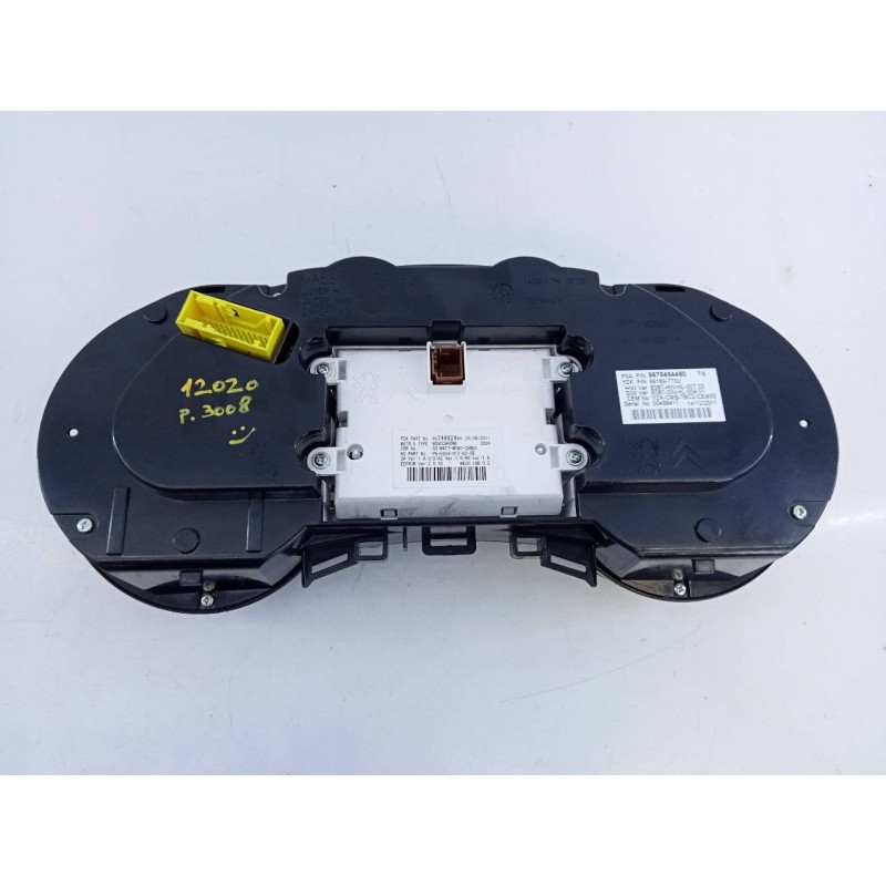 Recambio de cuadro instrumentos para peugeot 3008 active referencia OEM IAM 9676464480 9674982480 E3-B2-30-3