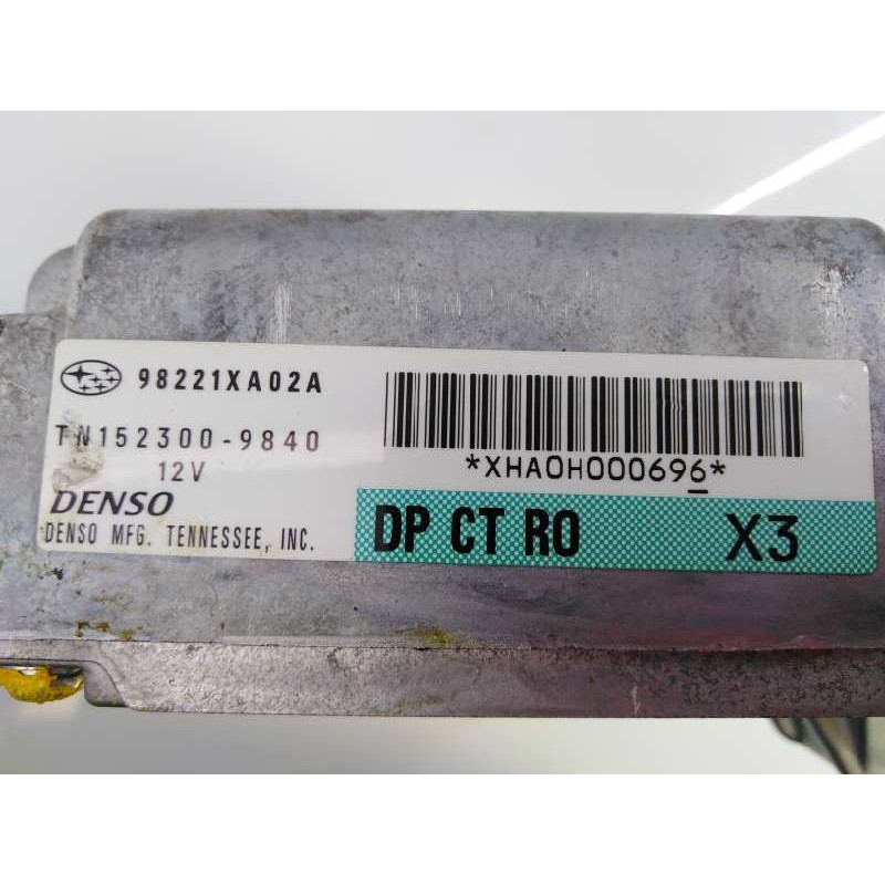 Recambio de centralita airbag para subaru tribeca b9 limited referencia OEM IAM 98221XA02A TN1523009840 E3-B6-25-2