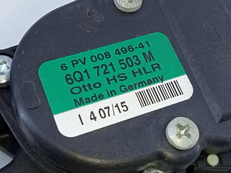 Recambio de pedal acelerador para seat ibiza (6j5) reference i-tech 30 aniversario referencia OEM IAM 6Q1721503M 6PV00849641 E2-