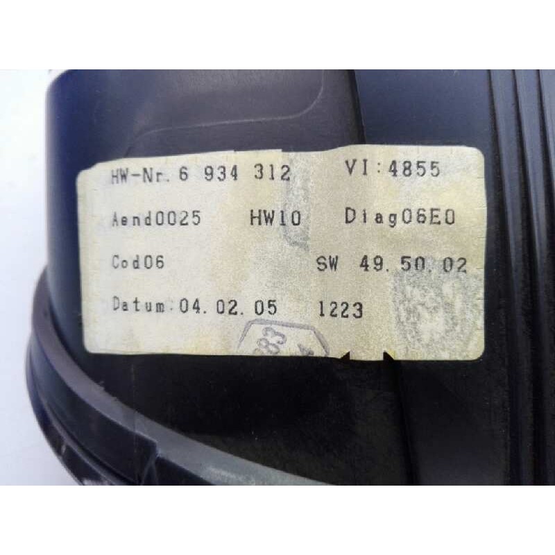 Recambio de cuadro instrumentos para bmw serie 5 berlina (e60) 520i referencia OEM IAM 62116958602 110080213373 E3-A2-25-2