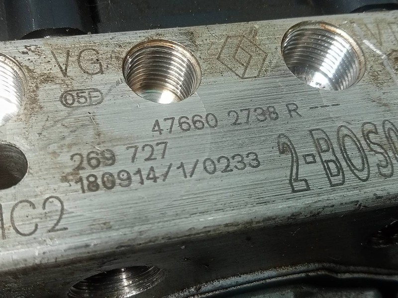 Recambio de abs para dacia duster ii prestige referencia OEM IAM 476602738R  P3-A8-7-3