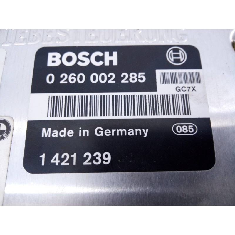 Recambio de centralita motor uce para bmw serie 5 berlina (e34) 525tds referencia OEM IAM 0260002285 1421239 E3-A2-31-3
