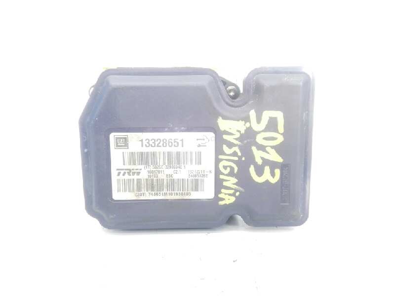 Recambio de abs para opel insignia berlina selective referencia OEM IAM 601702F6 13328651 E2-B6-15-2