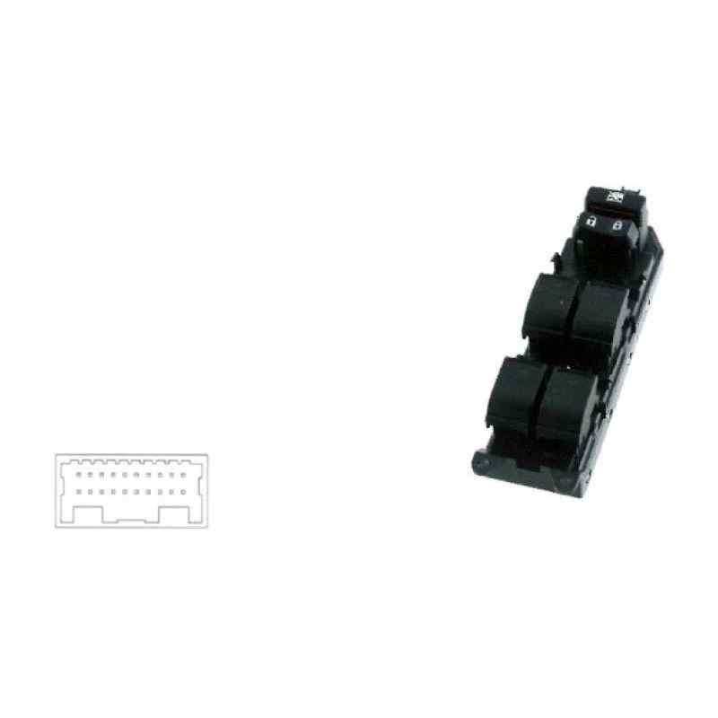 Recambio de mando elevalunas delantero izquierdo para toyota land cruiser (j15) referencia OEM IAM TOY17720 NUEVO T2-5-A5-3