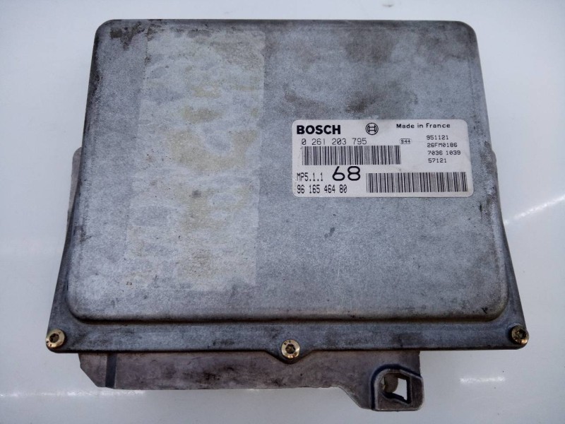 Recambio de centralita motor uce para peugeot 406 berlina (s1/s2) sl referencia OEM IAM 9616546480 0261203795 È3-B2-36-3