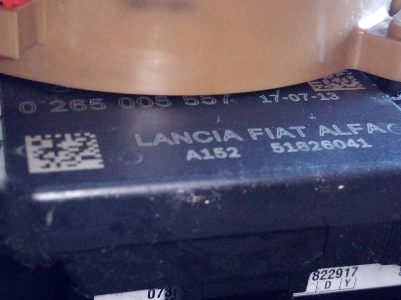 Recambio de anillo airbag para fiat doblo ii (152) pop referencia OEM IAM 51826041 0265005557 