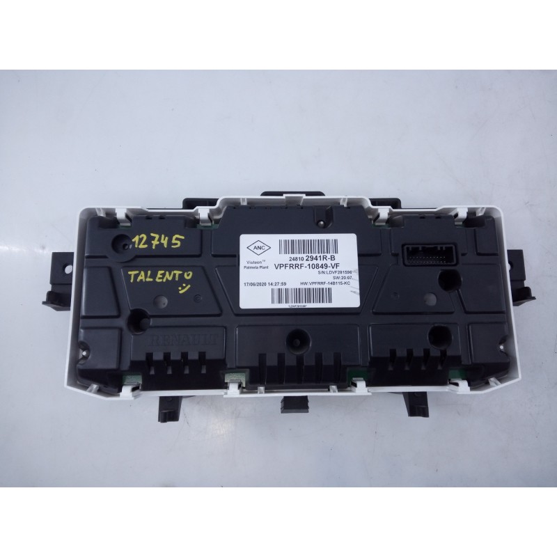 Recambio de cuadro instrumentos para fiat talento kasten (296) referencia OEM IAM 248102941R  E3-A4-22-2