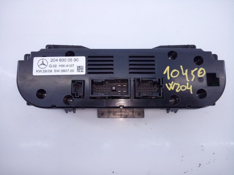 Recambio de mando climatizador para mercedes-benz clase c (w204) berlina c 220 cdi (204.008) referencia OEM IAM 2048300590  E3-A