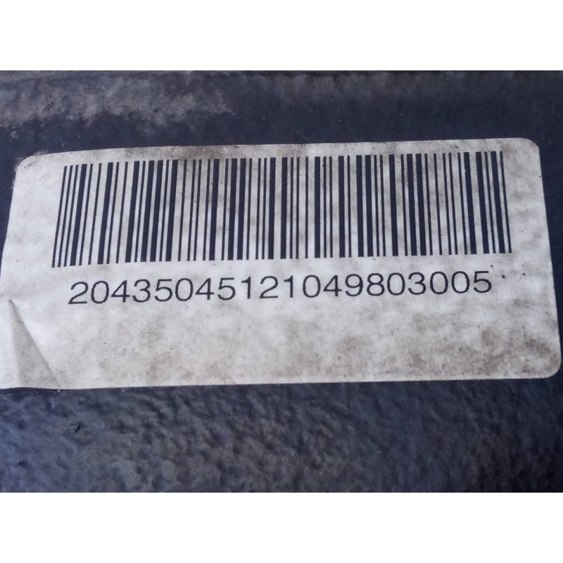 Recambio de diferencial trasero para mercedes-benz clase c (w204) berlina c 200 cdi blueefficiency (204.001) referencia OEM IAM 