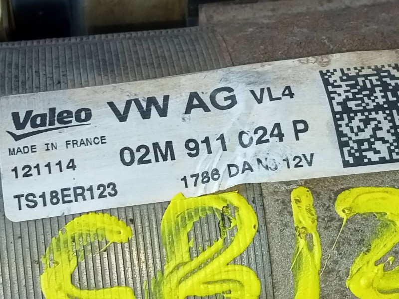 Recambio de motor arranque para volkswagen caddy ka/kb (2c) trendline 4motion referencia OEM IAM 02M911024P  P3-A7-18-3