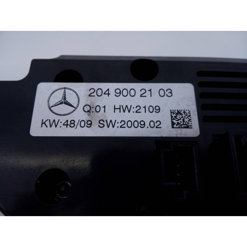 Recambio de mando climatizador para mercedes-benz clase c (w204) berlina c 200 cdi blueefficiency (204.001) referencia OEM IAM 2