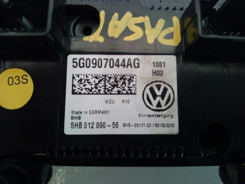 Recambio de mando climatizador para volkswagen passat lim. (3g2) advance bmt referencia OEM IAM 5G0907044AG  E2-A1-8-4