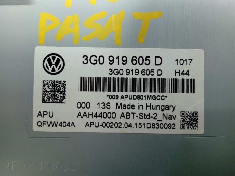 Recambio de sistema navegacion gps para volkswagen passat lim. (3g2) advance bmt referencia OEM IAM 3G0919605D  E2-A1-8-2