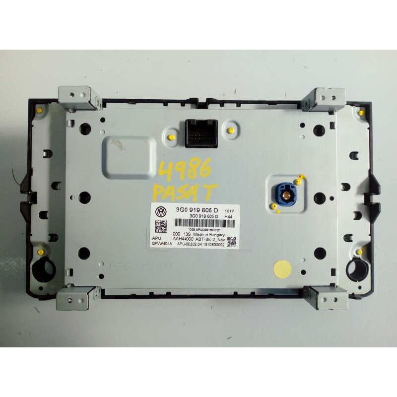 Recambio de sistema navegacion gps para volkswagen passat lim. (3g2) advance bmt referencia OEM IAM 3G0919605D  E2-A1-8-2