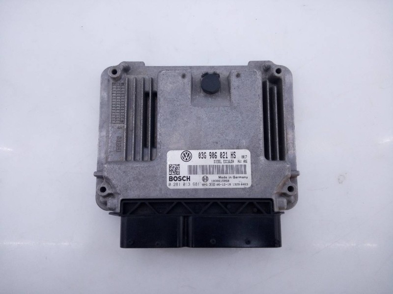 Recambio de centralita motor uce para volkswagen caddy ka/kb (2k) furg. referencia OEM IAM 03G906021HS 0281013681 E2-A1-45-7