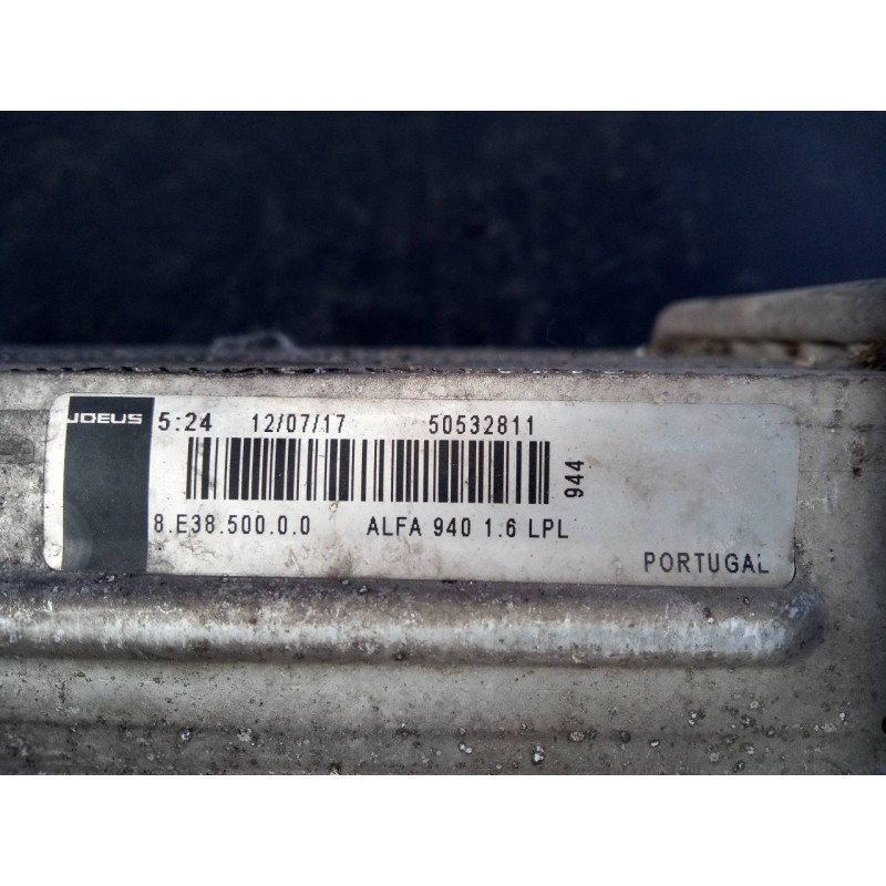 Recambio de intercooler para fiat doblo ii (152) pop referencia OEM IAM 50532811  P2-A11-3