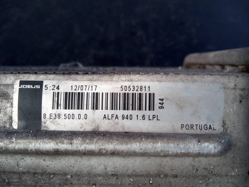 Recambio de intercooler para fiat doblo ii (152) pop referencia OEM IAM 50532811  P2-A11-3