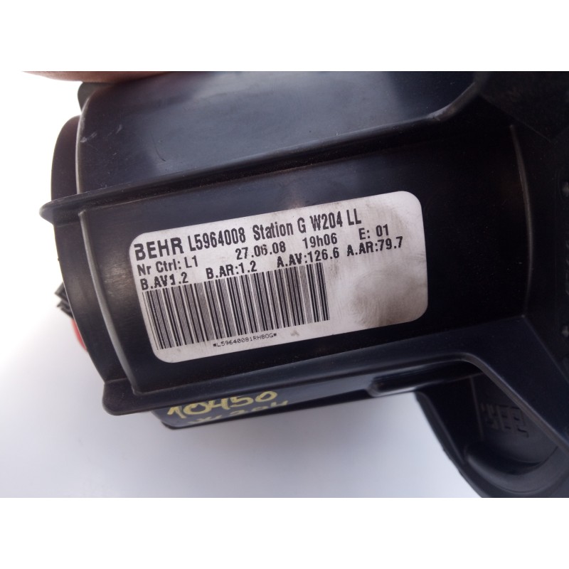 Recambio de ventilador calefaccion para mercedes-benz clase c (w204) berlina c 220 cdi (204.008) referencia OEM IAM L5964008  E3