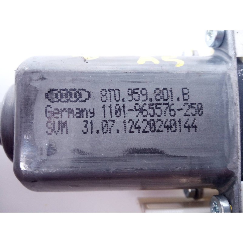 Recambio de motor elevalunas delantero izquierdo para audi a5 sportback (8t) 3.0 tdi (150kw) referencia OEM IAM 8T0959801B  E1-B