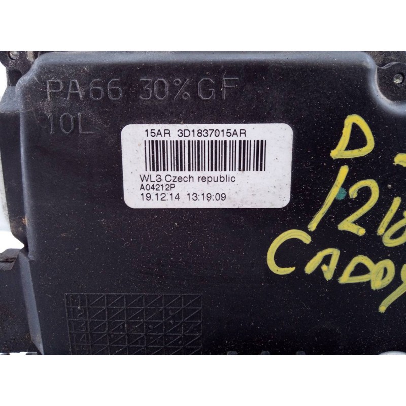 Recambio de cerradura puerta delantera izquierda para volkswagen caddy ka/kb (2c) trendline 4motion referencia OEM IAM 3D1837015