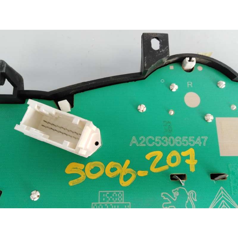 Recambio de cuadro instrumentos para peugeot 207 confort referencia OEM IAM A2C53065547  E1-A1-11-1
