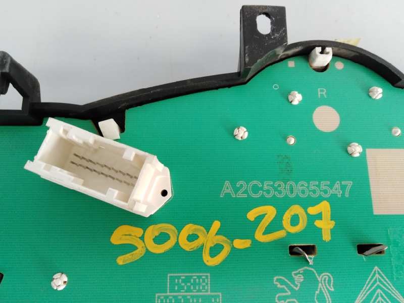 Recambio de cuadro instrumentos para peugeot 207 confort referencia OEM IAM A2C53065547  E1-A1-11-1