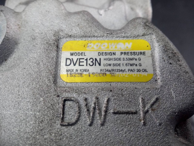 Recambio de compresor aire acondicionado para hyundai kona style 2wd referencia OEM IAM R134A R1234YF P3-B2-3-4