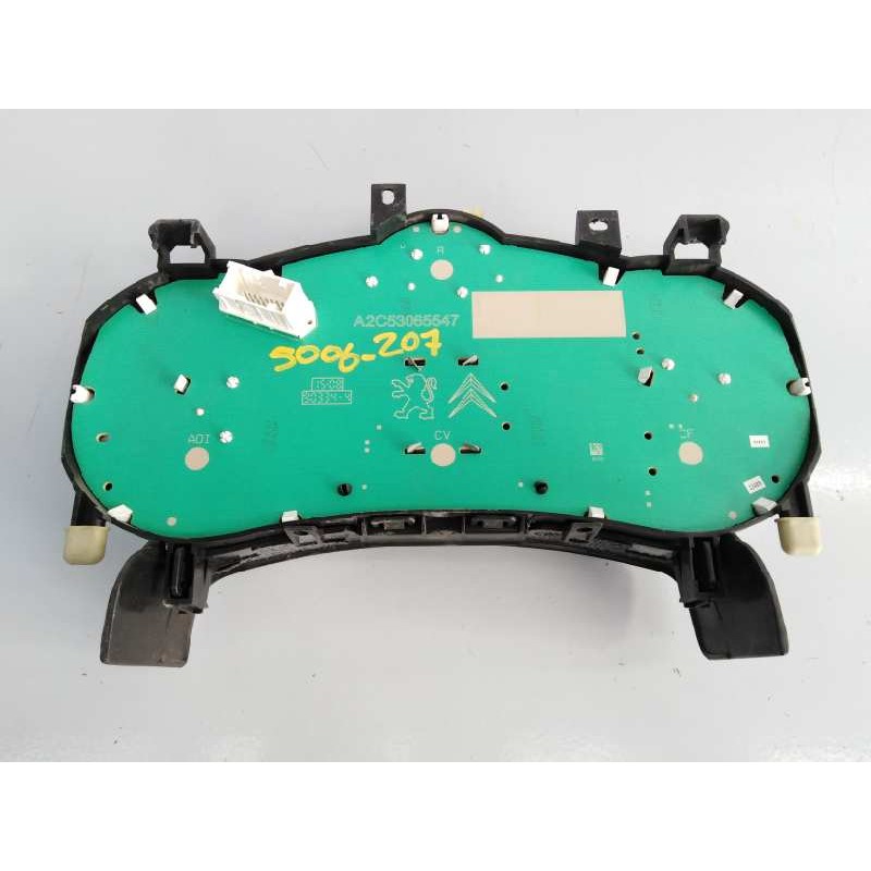 Recambio de cuadro instrumentos para peugeot 207 confort referencia OEM IAM A2C53065547  E1-A1-11-1