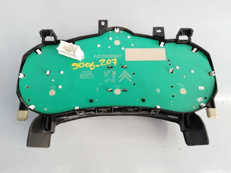 Recambio de cuadro instrumentos para peugeot 207 confort referencia OEM IAM A2C53065547  E1-A1-11-1