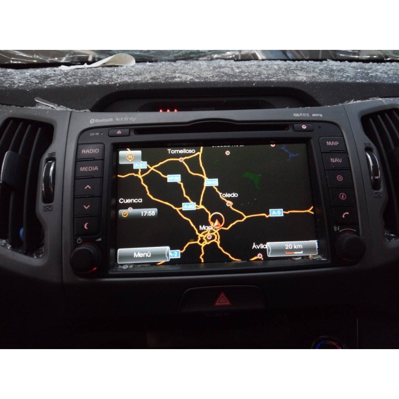 Recambio de sistema navegacion gps para kia sportage drive 4x2 referencia OEM IAM   E3-A3-44-4