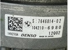 Recambio de alternador para bmw x3 (f25) xdrive20d m sport referencia OEM IAM 764681402   2