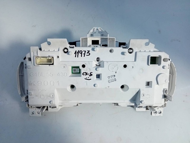 Recambio de cuadro instrumentos para mazda cx-5 style 2wd referencia OEM IAM 0718995  E3-B5-22-3