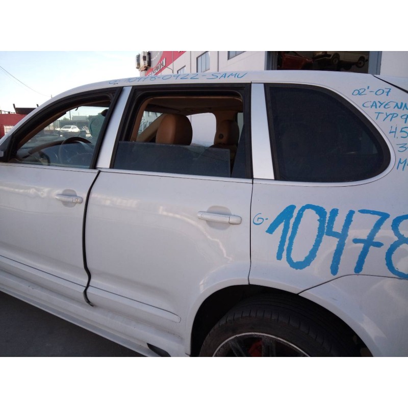 Recambio de puerta trasera izquierda para porsche cayenne (typ 9pa) s referencia OEM IAM   