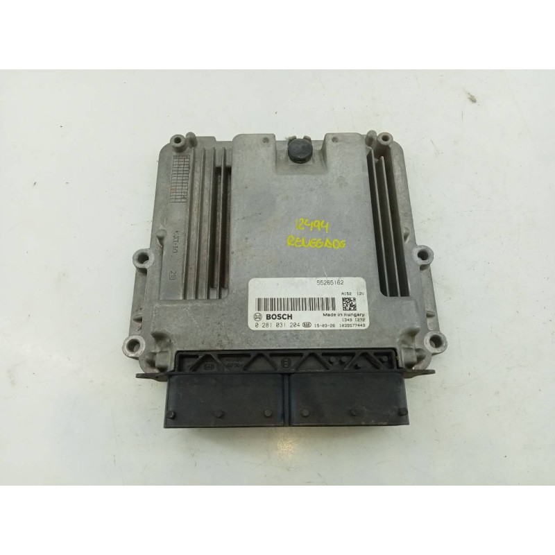 Recambio de centralita motor uce para jeep renegade night eagle 4x2 referencia OEM IAM 55265162 0281031204 E3-B6-22-2