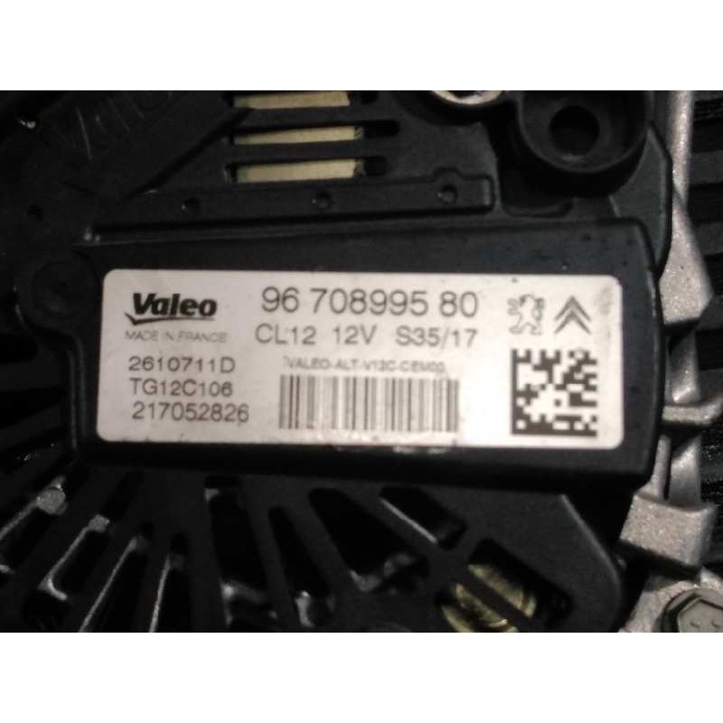 Recambio de alternador para citroën c3 aircross feel referencia OEM IAM 3670899580 217052826 P3-B5-23-3