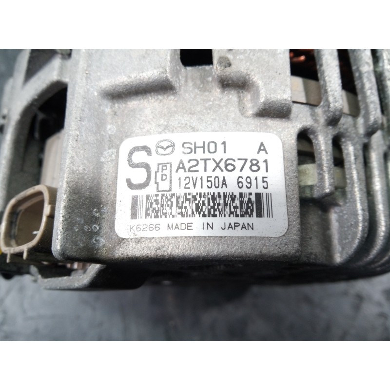Recambio de alternador para mazda cx-5 style 2wd referencia OEM IAM A2TX6781  P3-A4-19-3