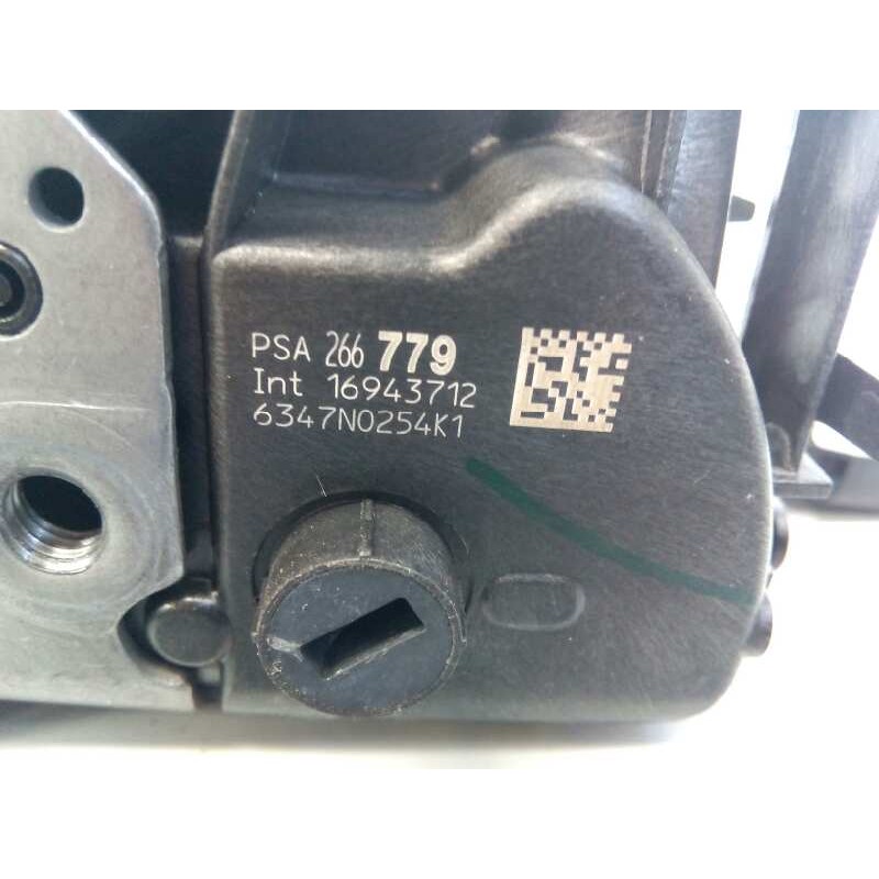 Recambio de cerradura puerta delantera derecha para citroën c3 aircross feel referencia OEM IAM 266779  E1-A4-12-2