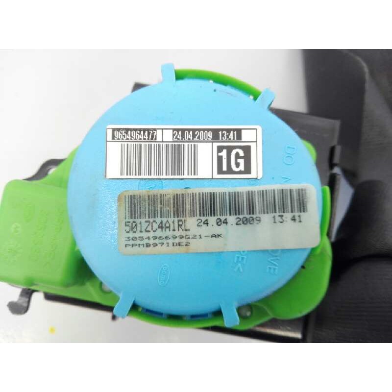 Recambio de cinturon seguridad delantero izquierdo para citroën c4 grand picasso exclusive plus referencia OEM IAM 501ZC4A1RL 30