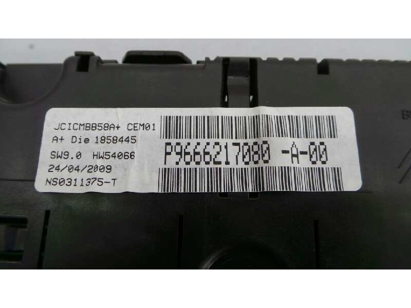 Recambio de cuadro instrumentos para citroën c4 grand picasso exclusive plus referencia OEM IAM 9666217080  E3-B2-24-1