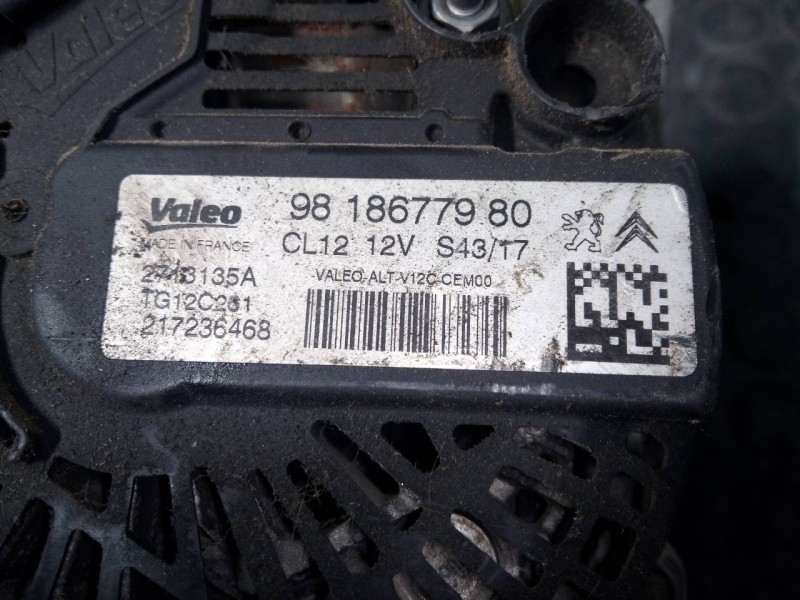 Recambio de alternador para citroën c4 picasso live referencia OEM IAM 9818677980  P3-A4-18-5