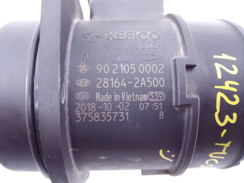 Recambio de caudalimetro para hyundai tucson style 2wd referencia OEM IAM 281642A500 9021050002 E3-A3-34-2
