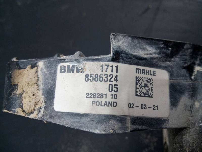 Recambio de radiador agua para bmw serie 1 lim. (f40) 118d referencia OEM IAM 1711858632405  P2-A6-9