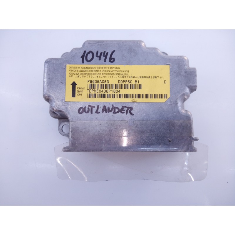 Recambio de centralita airbag para mitsubishi outlander (cw0) 2.2 di-d kaiteki plus referencia OEM IAM P8635A053 TDPME0438P1804 