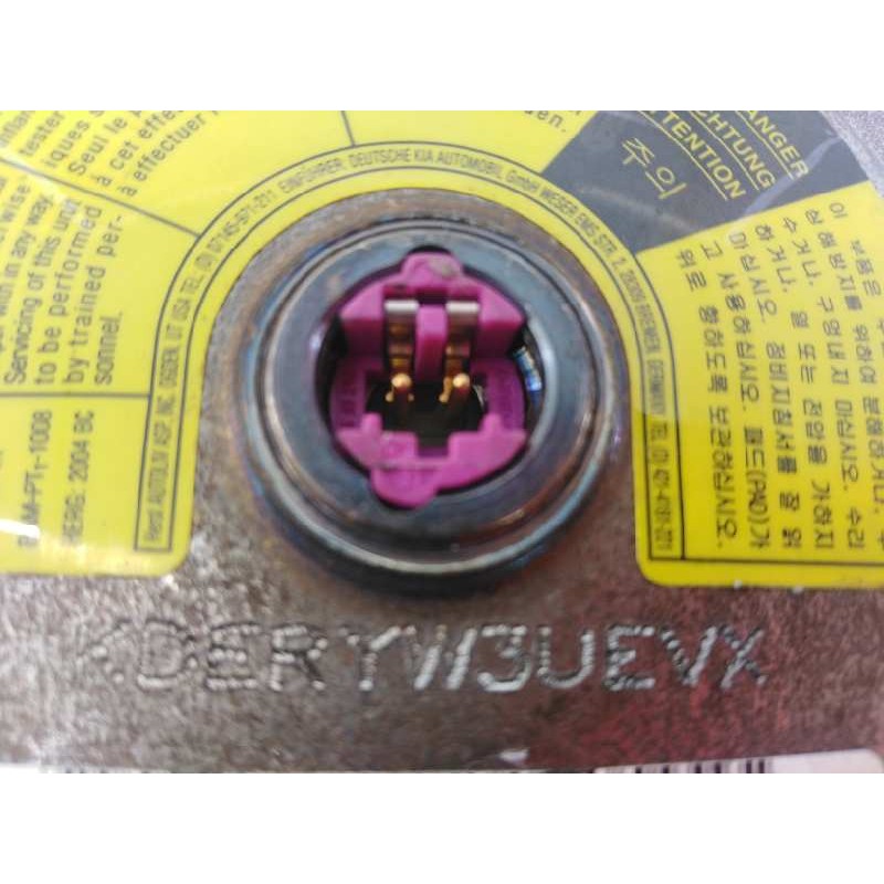 Recambio de airbag delantero izquierdo para kia sorento 2.5 crdi ex referencia OEM IAM 600992005E 569103E010CQ E2-B5-3-1